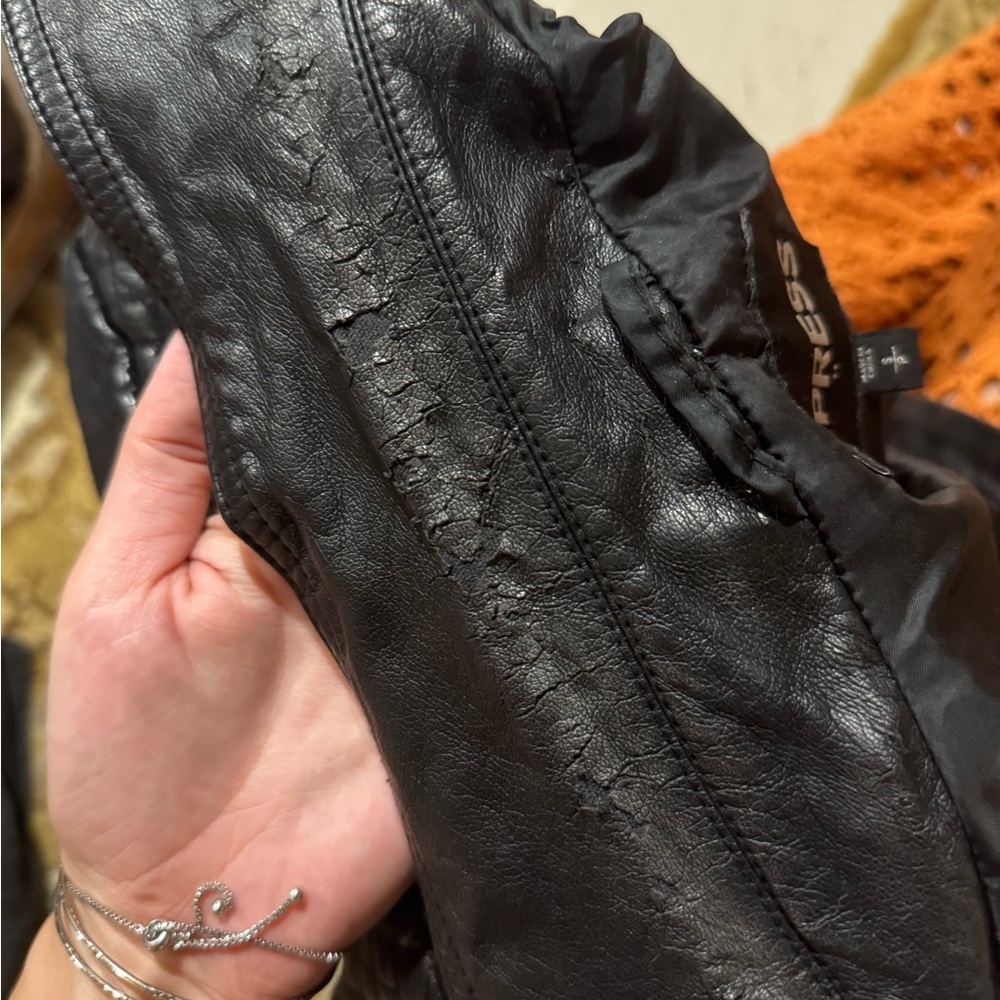 Express leather jacket - Picture 6 of 6